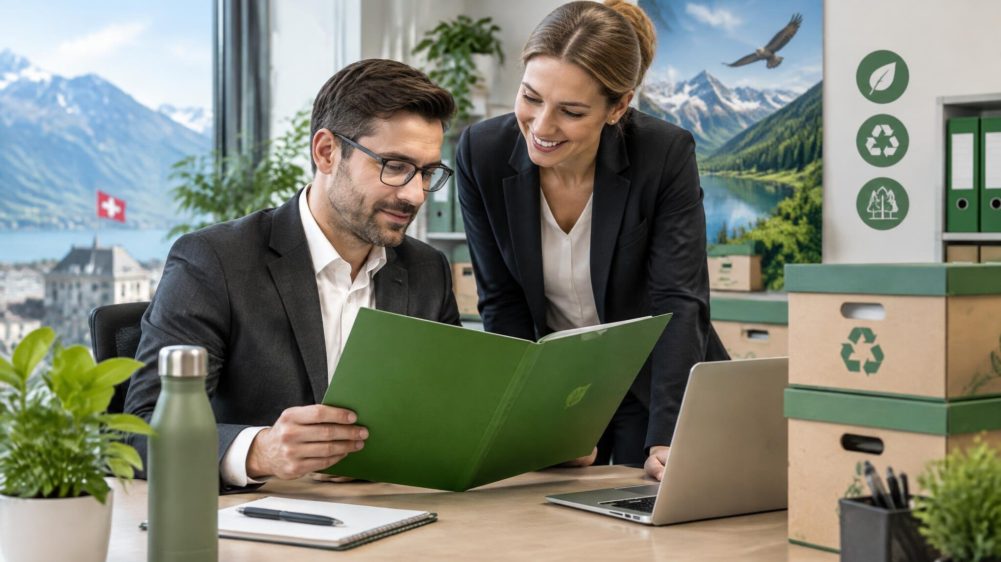 swiss business professionals